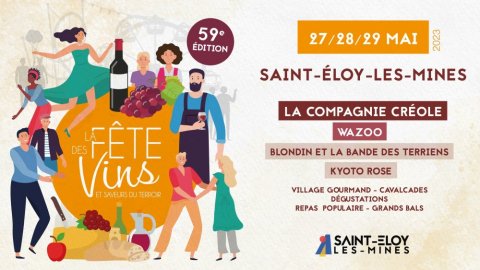 Fête des vins 2023 à Saint-Eloy-Les-Mines