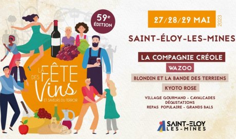 Fête des vins 2023 à Saint-Eloy-Les-Mines